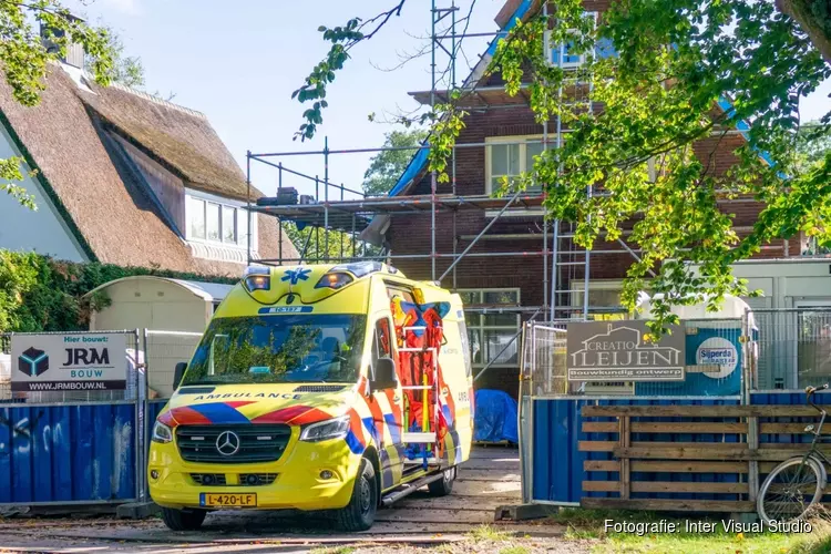 Gewonde bij bouwwerkzaamheden in Bergen