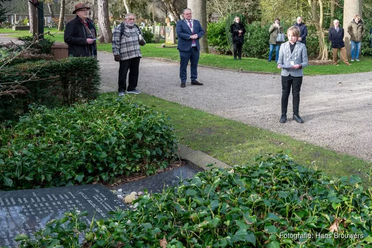 Nationale herdenking Bergense slachtoffers Holocaust