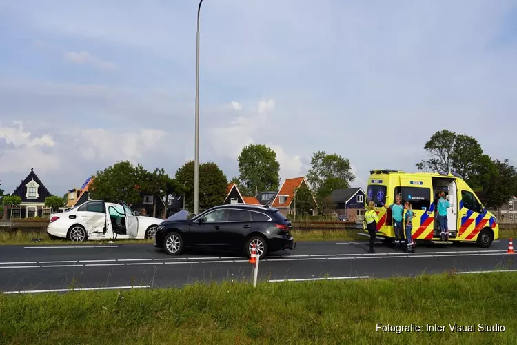 Twee gewonden bij ongeluk op N9