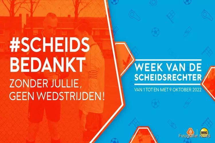 Doe mee met de week van de scheidsrechter #scheidsbedankt