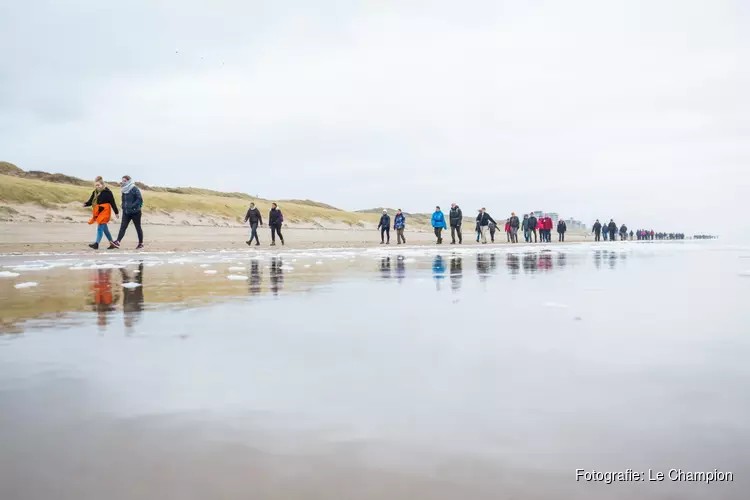 Egmond Wandel Marathon zet stappen naar een zo klein mogelijke voetafdruk