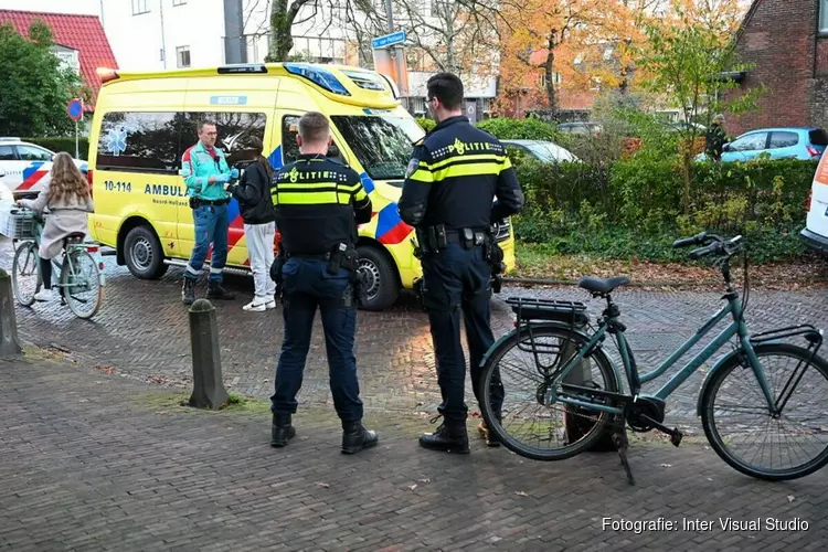 Twee fietsers in botsing in Bergen