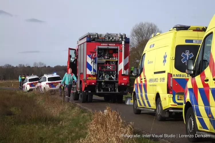 Levenloos lichaam aangetroffen in sloot Bergen