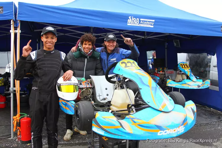 Roderick Mannaert staat direct zijn mannetje: overwinning tijdens eerste race NK!