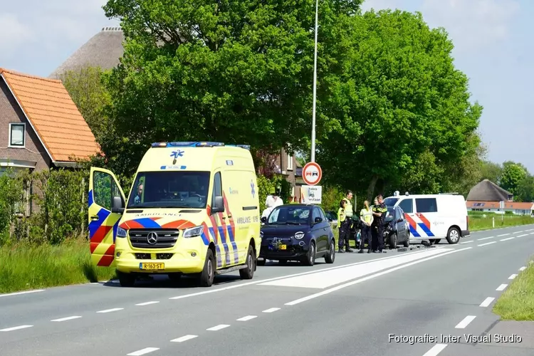 Gewonde bij aanrijding in Egmond aan den Hoef