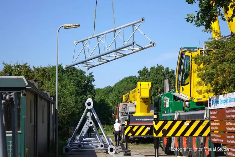 Nieuwe 5G-zendmast in Bergen