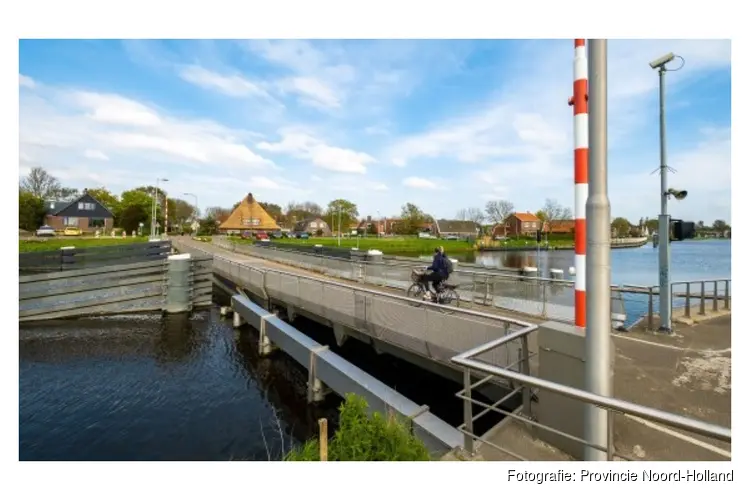 Rekervlotbrug tussen Bergen en Koedijk afgesloten