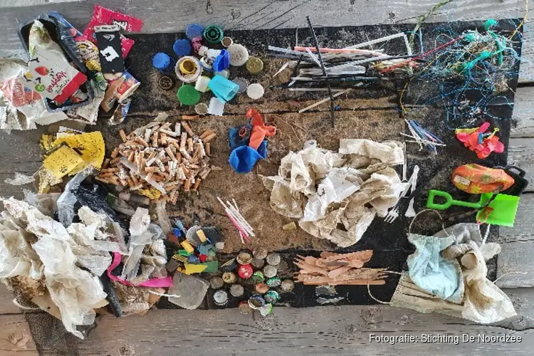 Grootschalig burgerwetenschappelijk onderzoek naar afval op Nederlandse stranden van start