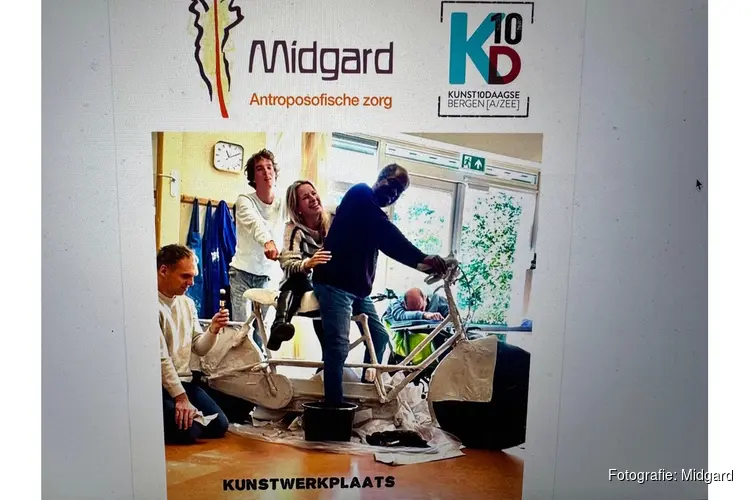 Bewoners Midgard: bezig met kunst!