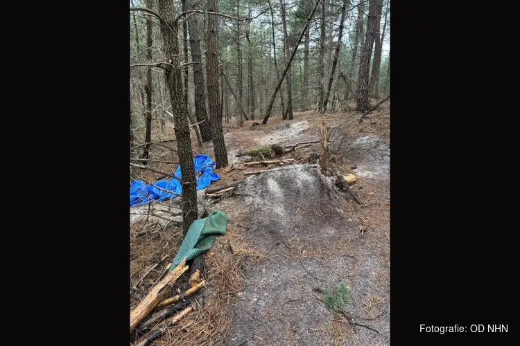 Schade door illegale activiteiten in beschermd natuurgebied ‘Schoorlse Duinen’