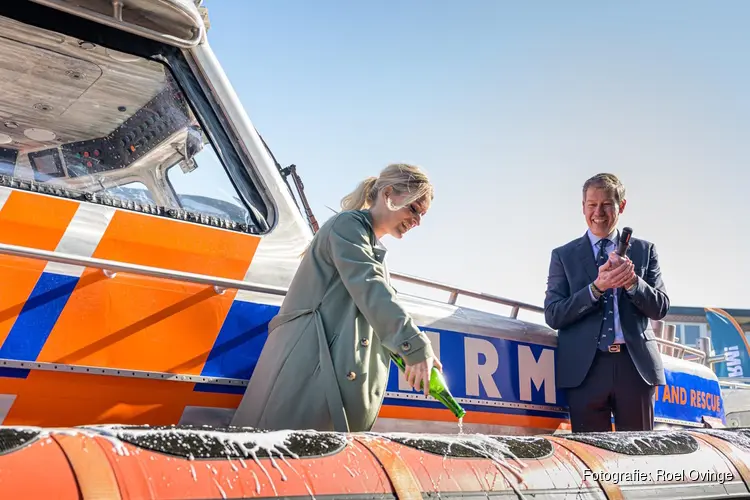 KNRM Egmond aan Zee doopt nieuwste reddingboot