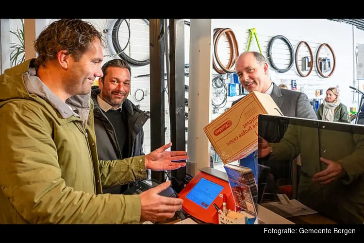 Nieuw PostNL-punt bij Vaartbike in Bergen