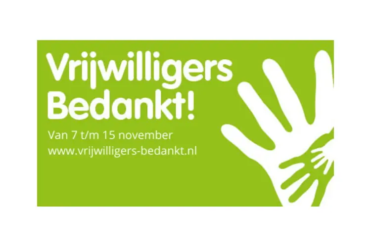 Vrijwilligers Bedankt!