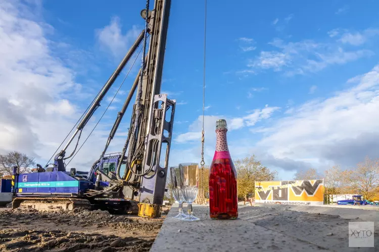 Eerste (mijl)paal herbouw zwembad De Beeck