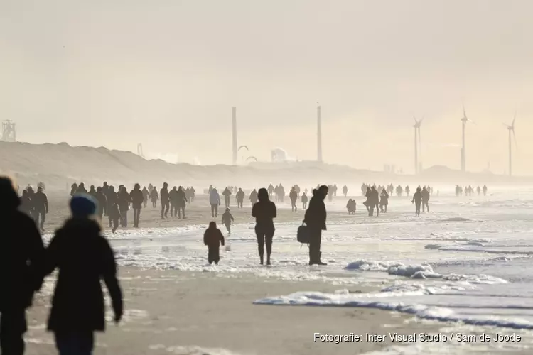 Drukte op Noord-Hollandse stranden