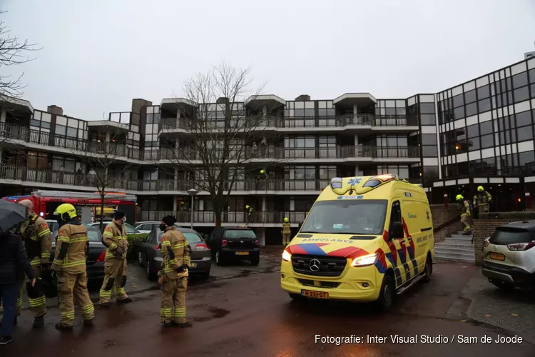 Brand in appartementencomplex Heiloo