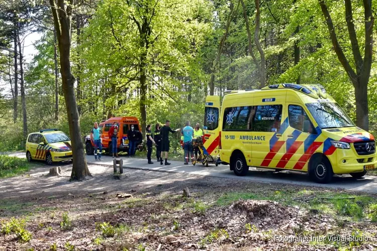 Mountainbiker gewond in Schoorl